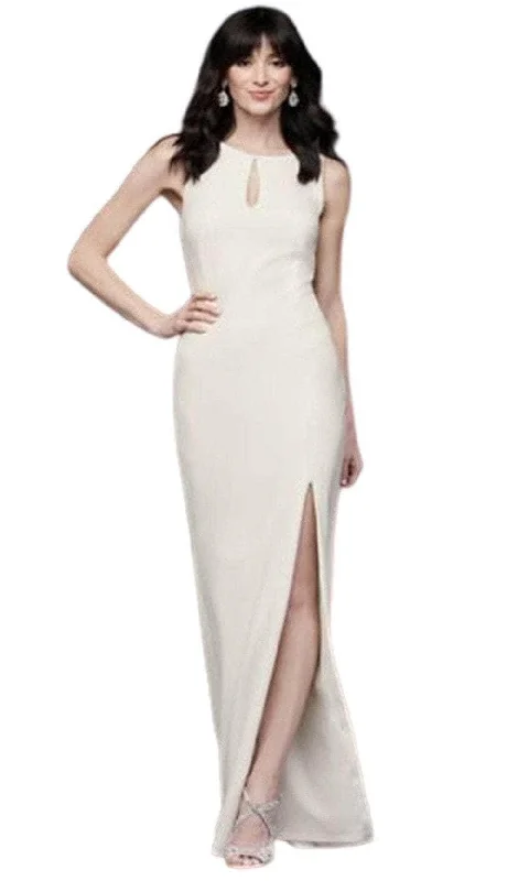 Aidan Mattox MD1E203806 - Sleeveless High Slit Sheath Dress