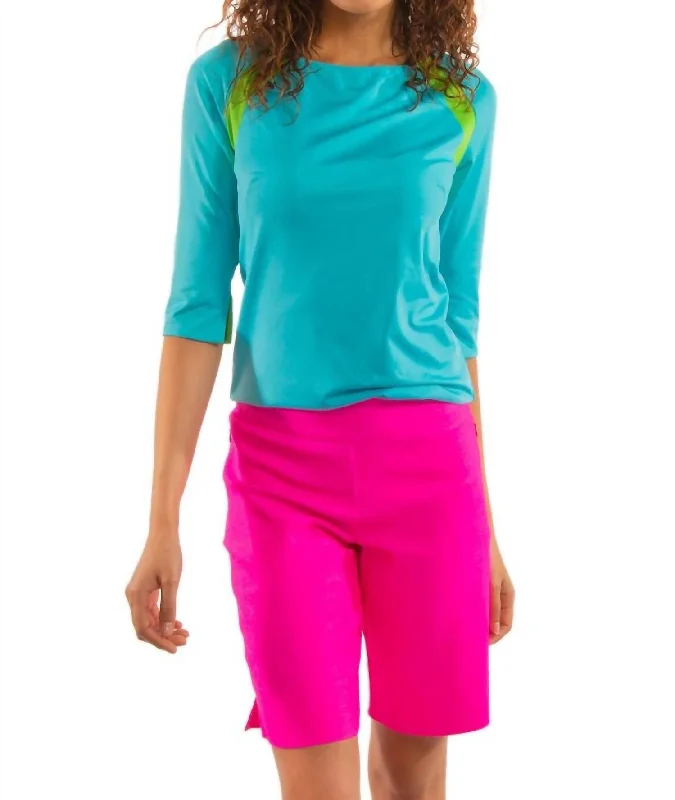 Bermuda Women Shorts for a Classic and Sophisticated LookBermuda Shorts In Hot Pink