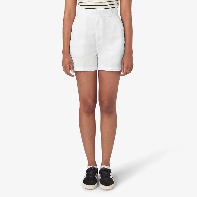 Ruffled Hem Women Shorts to Add a Feminine TouchDickies Women's Phoenix Shorts, 4"