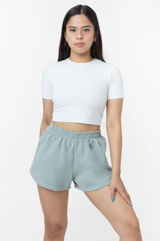 Belted Women Shorts to Enhance the WaistlineHF314 - Heavy Fleece Short Sweat Shorts (Garment Dye)