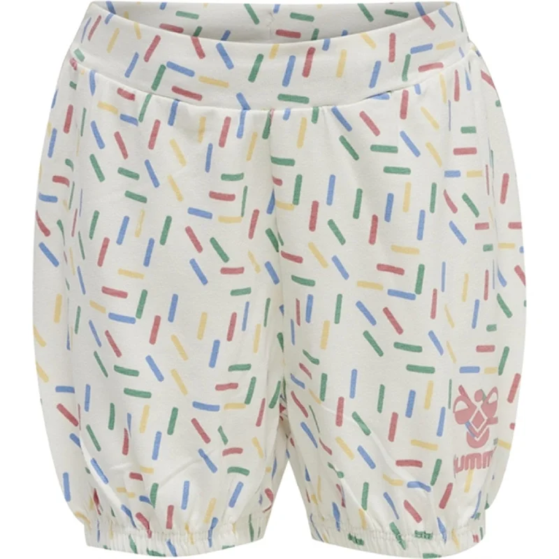 Denim Women Shorts with Distressed Details for a Casual VibeHummel Marshmallow Aurora Shorts