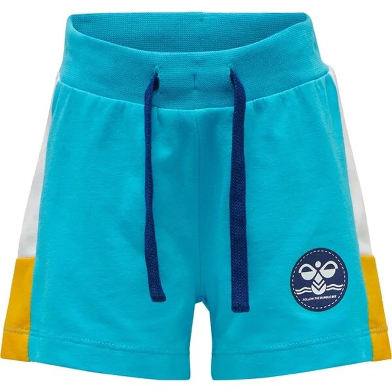 Ruffled Hem Women Shorts to Add a Feminine TouchHummel Scuba Blue Anton Shorts