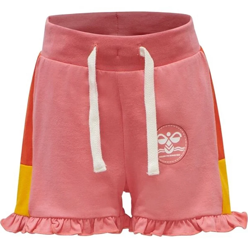 Solid Color Women Shorts in Bright Hues for a Bold StatementHummel Tea Rose Anni Shorts