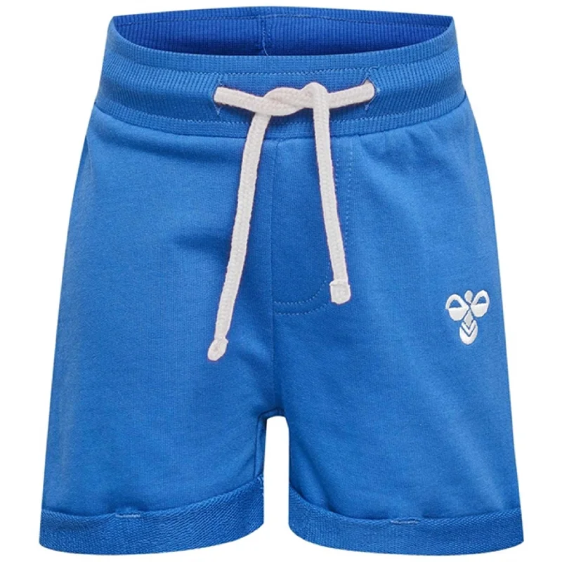 Elastic Waist Women Shorts for Easy Wear and ComfortHummel Tempa Shorts Blue