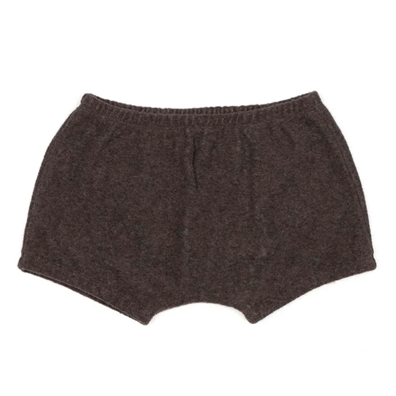 Stretchable Women Shorts for Maximum MobilityHuttelihut HOME Frotté Shorts Brown