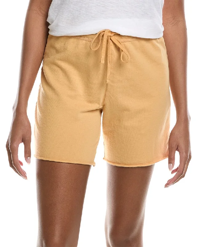 Elastic Waist Women Shorts for Easy Wear and ComfortJames Perse French Terry Short
