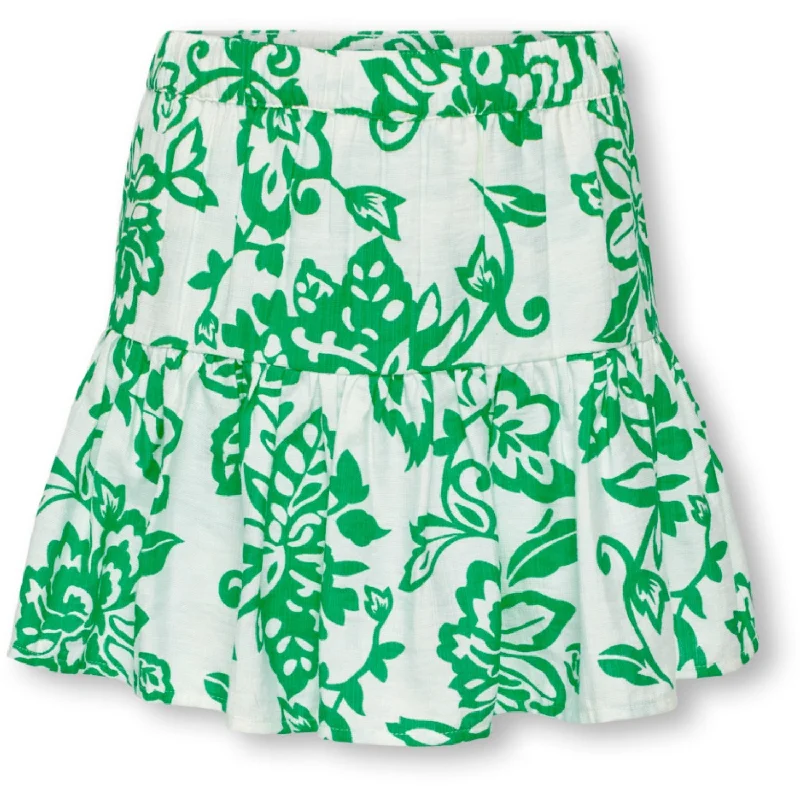 kids ONLY Cloud Dancer PAISLEY FLOWER Kiera Flower Skort