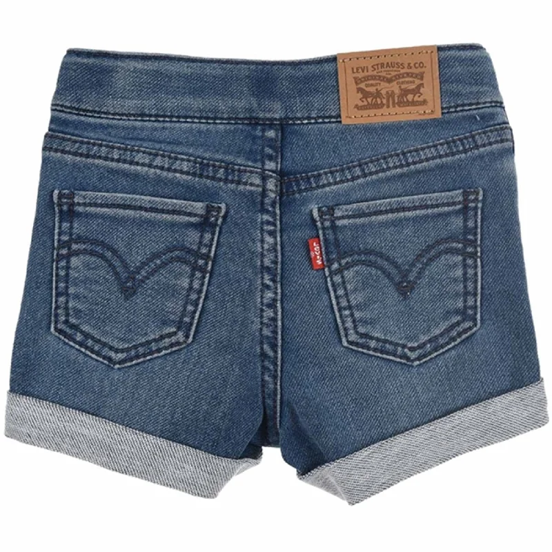 Embroidered Women Shorts with Intricate DesignsLevi's Roll-Up Denim Shorts Jive Cool