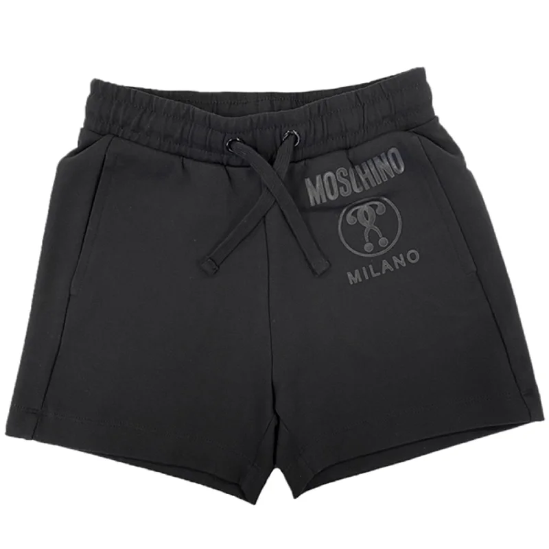 High - Waisted Women Shorts for a Retro and Flattering LookMoschino Nero Black Shorts