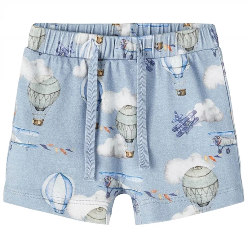 Jeanette Women Shorts with a Soft and Comfortable FeelName it Dusty Blue Hobbie Shorts