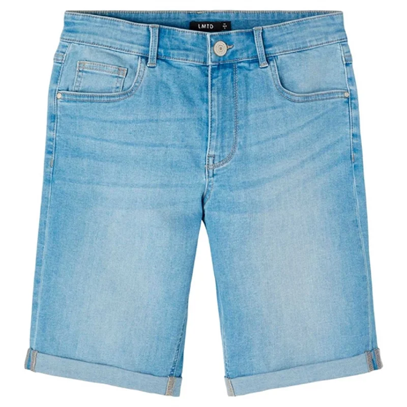Jeanette Women Shorts with a Soft and Comfortable FeelName it Light Blue Denim Tomo Noos Shorts