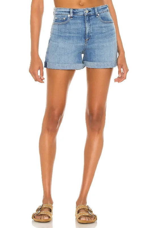 Printed Animal Print Women Shorts for a Wild and Stylish AppearanceNina High-Rise Short In Harper