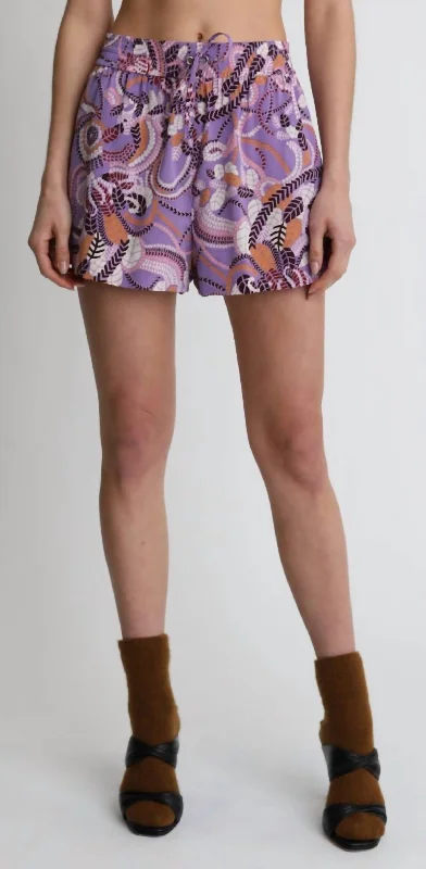 Plus Size Women Shorts with a Comfortable and Stylish FitPaola Shorts In Multi