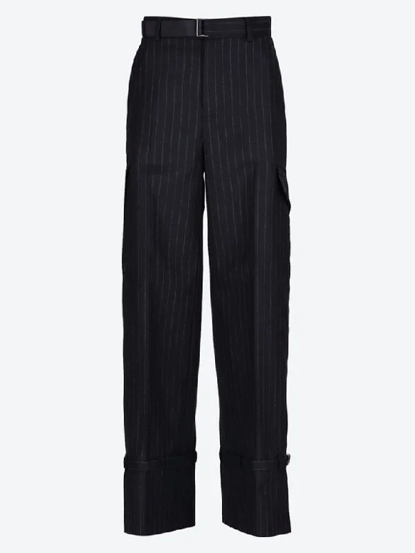 Chalk stripe pants