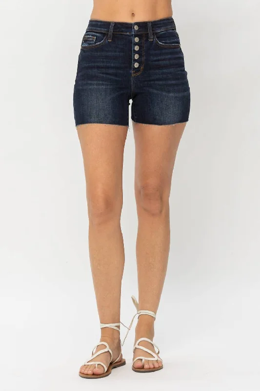 Bermuda Women Shorts for a Classic and Sophisticated LookSeize The Day Shorts In Navy Blue/black