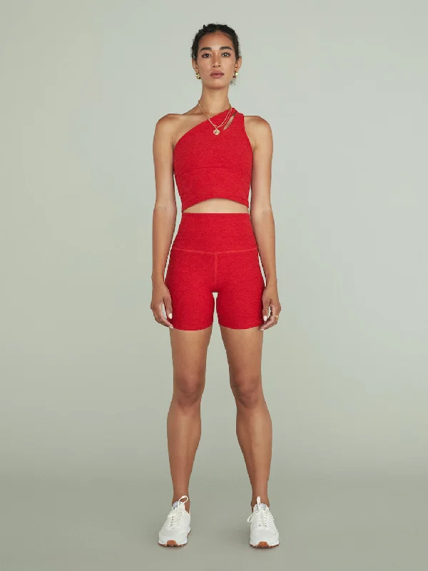 Spacedye Keep Pace Biker Short - Red Hot-Siren