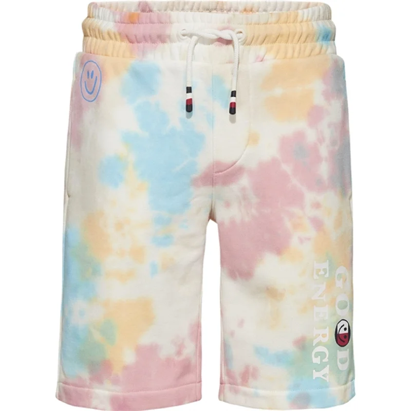 Printed Animal Print Women Shorts for a Wild and Stylish AppearanceTommy Hilfiger Sweat Shorts Ecru Tie Dye