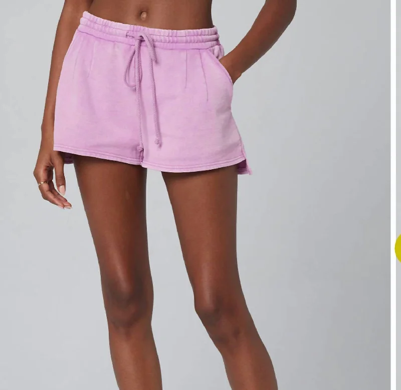 Printed Floral Women Shorts for a Summer - Ready StyleViva Short In Peony Pink