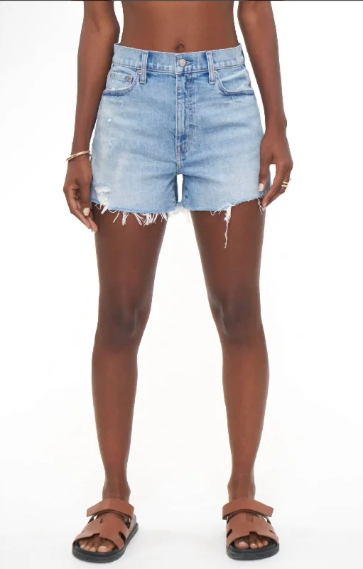Belted Women Shorts to Enhance the WaistlineWomen's Maeve Cut Off Shorts In Pier Vintage