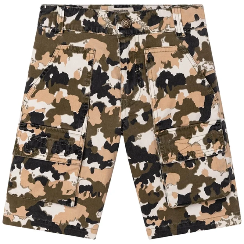 Leather Look Women Shorts for an Edgy and Chic StyleZadig & Voltaire Khaki Bermuda Shorts